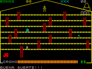 ZX GameBase Cazafantasmas MicroHobby 1985