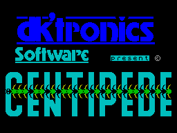 ZX GameBase Centipede DK'Tronics 1982