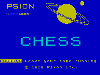 ZX GameBase Chess Sinclair_Research 1983