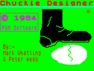 ZX GameBase Chuckie_Designer P&M_Software 1984