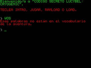 ZX GameBase Código_Secreto_Lucybel:_Cryogenic Josep_Coletas_Caubet 2005