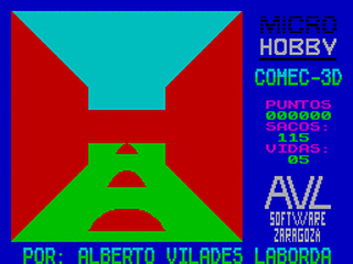 ZX GameBase Comecocos_3D MicroHobby 1989