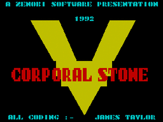 ZX GameBase Corporal_Stone Zenobi_Software 1992