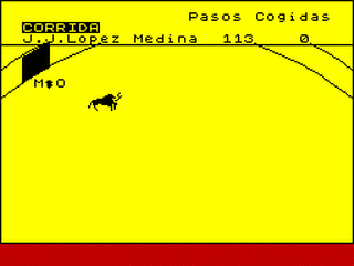 ZX GameBase Corrida,_La MicroHobby 1985