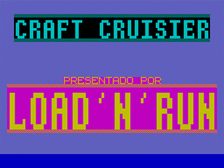 ZX GameBase Craft_Cruiser Load_'n'_Run_[SPA] 1985