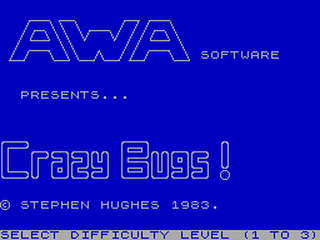 ZX GameBase Crazy_Bugs! AWA_Software 1983