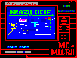 ZX GameBase Crazy_Golf Mr._Micro 1983