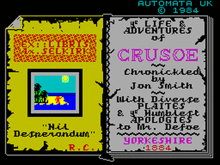 ZX GameBase Crusoe Automata_UK 1984