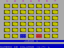 ZX GameBase Cuatro_en_Linea Software_Editores 1985