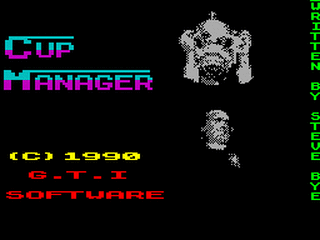 ZX GameBase Cup_Manager GTI_Software 1990
