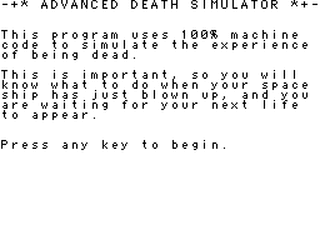 ZX GameBase Advanced_Death_Simulator CSSCGC 1998