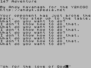 ZX GameBase 147_Adventure CSSCGC 2000