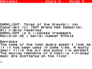 ZX GameBase Darklight:_Tales_of_Greyfell_Inn CSSCGC 2000