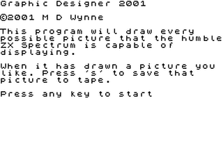 ZX GameBase Graphic_Designer_2001 CSSCGC 2001