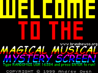 ZX GameBase Magical_Musical_Mystery_Screen CSSCGC 2001