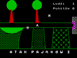 ZX GameBase Atak_Pajakow:_Spider_Attack_I CSSCGC 2007