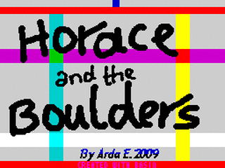 ZX GameBase Horace_and_the_Boulders CSSCGC 2009