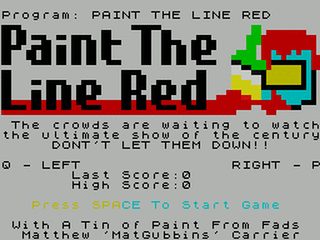 ZX GameBase Paint_the_Line_Red CSSCGC 2015