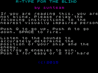 ZX GameBase R-Type_for_the_Blind CSSCGC 2015