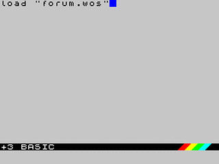 ZX GameBase WOS_Forum_Experience_(+3_Disk),_The CSSCGC 2015