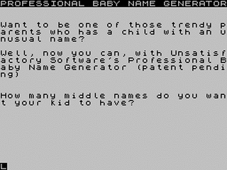 ZX GameBase Professional_Baby_Name_Generator CSSCGC 2016