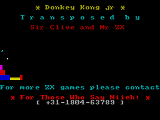 ZX GameBase Donkey_Kong_Jr. Sir_Clive_and_Mr_ZX