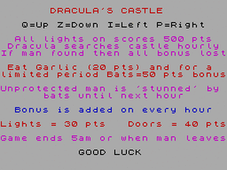 ZX GameBase Dracula's_Castle Silicon_Joy 1984