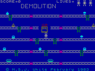ZX GameBase Demolition C&VG 1984