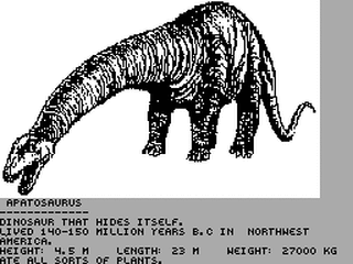 ZX GameBase Dinosaurs Propaganda_Software 1993