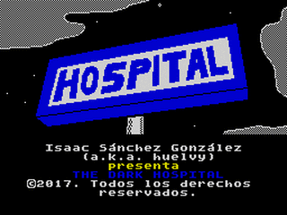 ZX GameBase Dark_Hospital_(128K),_The Isaac_Sánchez_González 2017