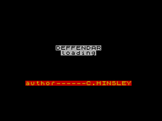 ZX GameBase Defendar Mikro-Gen 1984
