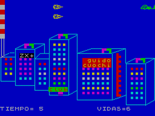 ZX GameBase Descender MicroHobby 1985