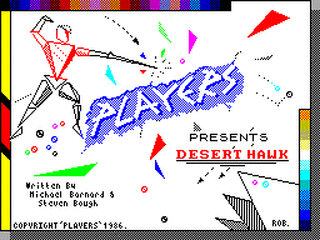ZX GameBase Desert_Hawk Players_Software 1986