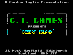 ZX GameBase Desert_Island G.I._Games 1991