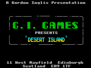 ZX GameBase Desert_Island G.I._Games 1991