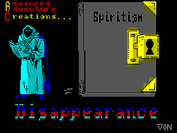 ZX GameBase Disappearance! Advanced_Adventure_Creations 1990