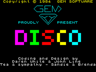 ZX GameBase Disco_Dan Gem_Software 1984