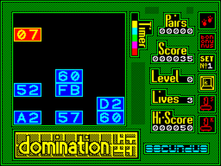 ZX GameBase Domination Secundus 1992