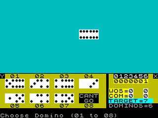 ZX GameBase Domino's Outlet 1996
