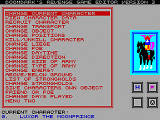 ZX GameBase Doomdark's_Revenge_Editor PDT 1985