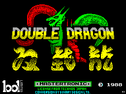 ZX GameBase Double_Dragon Melbourne_House 1989