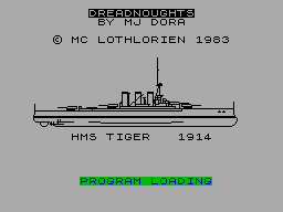 ZX GameBase Dreadnoughts MC_Lothlorien 1983
