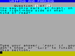 ZX GameBase Duckworth_Highway_Code Duckworth_Educational_Computing 1985