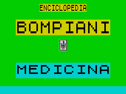 ZX GameBase Enciclopedia_Bompiani:_Medicina Gruppo_Editoriale_Fabbri_Bompiani_Sonzogno_ETAS 1984