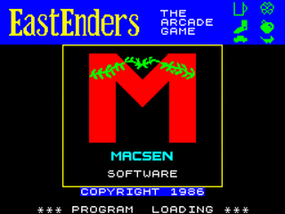 ZX GameBase EastEnders Macsen_Software 1987