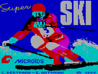 ZX GameBase Eddie_Edwards'_Super_Ski Loriciels 1989