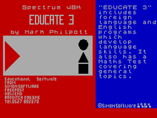 ZX GameBase Educate_3 Simon_Software 1984