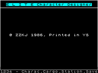 ZX GameBase Elite_Character_Designer Your_Sinclair 1986