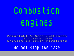 ZX GameBase Engines Arnold_Wheaton_Software 1984