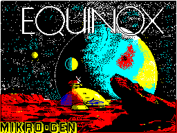 ZX GameBase Equinox Mikro-Gen 1986